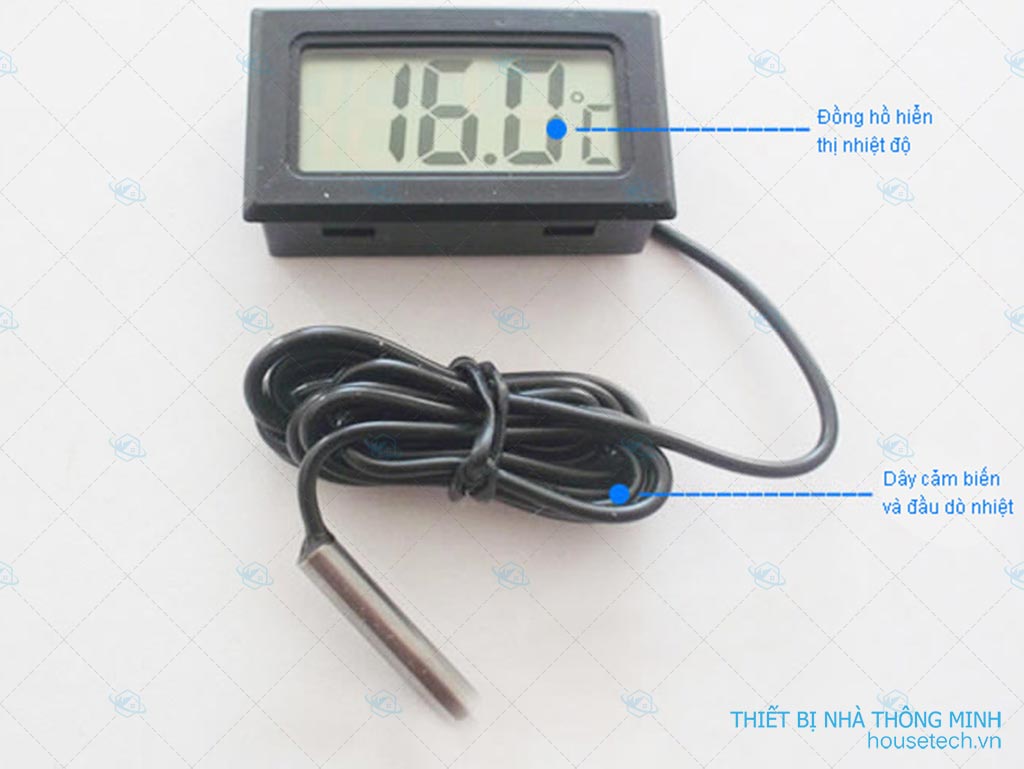 Đồng hồ đo nhiệt độ LCD – Cửa hàng linh kiện điện tử Đức Huy